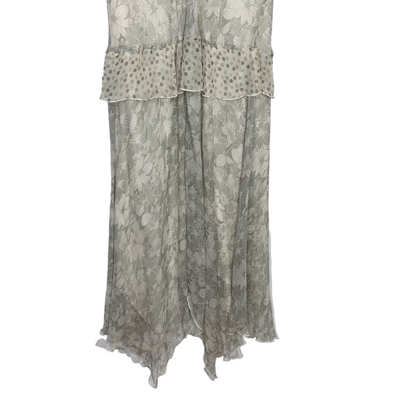 Jonathan Martin Studio Floral Silk Dress Womens 12 Summer - Picture 2 of 6